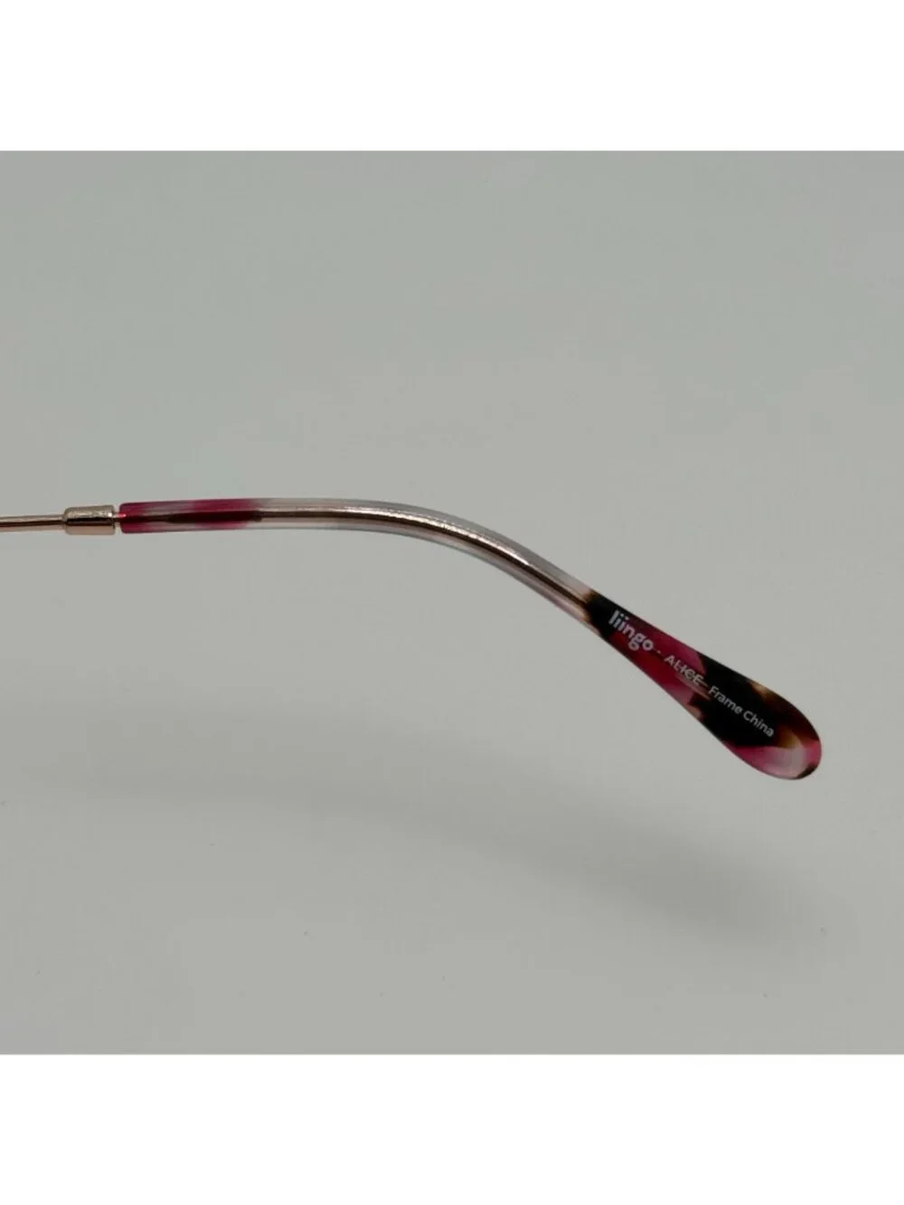 Lingo Eyewear Sunglasses Alice Rose W/ Case 50-20-140